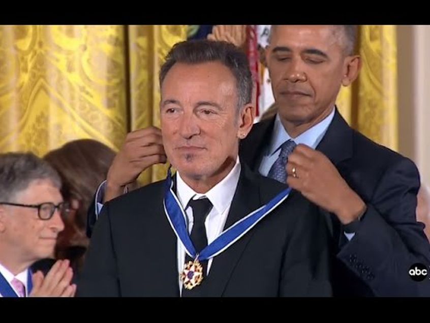 Bruce Springsteen: secret show alla Casa Bianca per lo staff di Obama