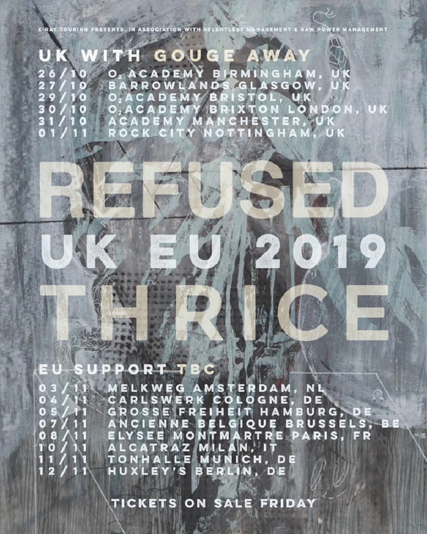 I Refused in Italia a novembre