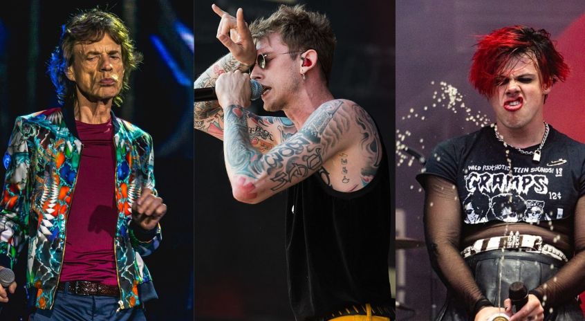 Secondo Mick Jagger il rock e’ ancora vivo grazie a Machine Gun Kelly e Yungblud