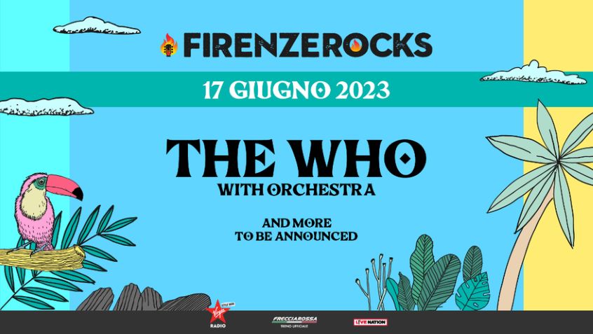 The Who in unica data italiana a Firenze Rocks