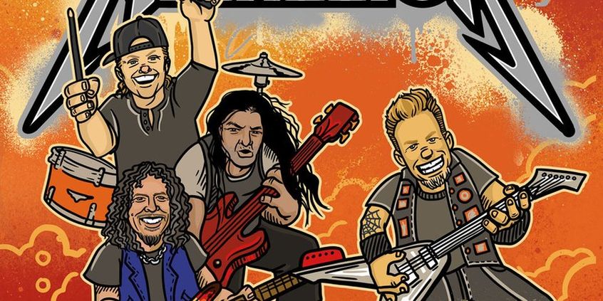 In arrivo un libro illustrato per bambini con protagonisti i Metallica